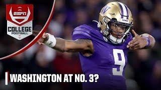Washington at No. 3?  Wrap-Up gives THEIR OWN CFP rankings 