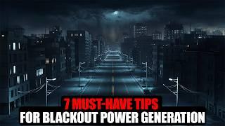 7 Ways Preppers Can Generate Power After The Grid Goes Down