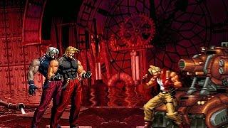 KOF Mugen Rugal Bernstein Omega Rugal vs Metal Slug Team