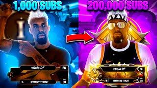 NBA 2K20 GREATEST MOMENTS Solo DF • ROOKIE to LEGEND EVOLUTION + 2K LOGO + JOINING DF + MILESTONES