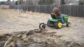 John Deere 214 & Brinly 10 in. Moldboard Plow