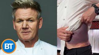 Chef Gordon Ramsay just experienced a horrible bike accident