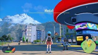 Pokémon Scarlet - 114 - Medali City Exploration