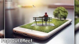 How To Create Unique 3D Pop Out Effect In Photoshop