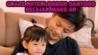 Lucu Nya  Anak Bobon Santoso Belajar Make Up