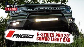 Rigid Industries E-Series Pro 20 Combo Light Bar - Features And Benefits