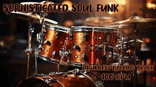 Sophisticated Soul Funk Drumless Backing Track 100 BPM