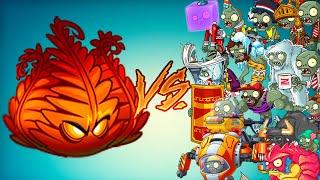 PvZ2 - Super Inferno Nivel Max vs Todos los Zombis del Juego