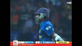 Nz vs SL super over #nailbitingmoments #cricket #crickethighlights