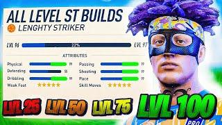 FIFA 23 Pro Clubs BEST STRIKER Build 25 50 75 100 Skill Points Lengthy