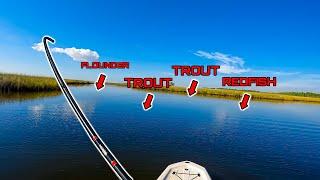 Inshore Fishing has NEVER Been EASIER ** EASIEST WAY TO CATCH FLOUNDER REDFISH SPECKLED TROUT NOW