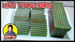 SEMUA BISA BUAT RESEP LAPIS TEPUNG BERAS PALING LENTUR EMPUK DAN AWET