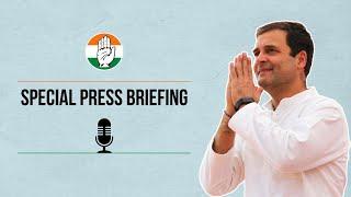 LIVE Special Congress Party briefing by Shri Rahul Gandhi via video conferencing