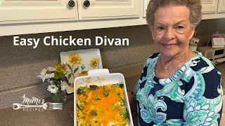 MeMes Recipes  Easy Chicken Divan