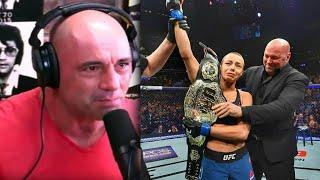 Joe Rogan Starts Crying While Talking About Rose Namajunas  UFC