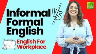 Informal VS Formal English Phrases  Learn English For Workplace & Business #shorts With Nysha