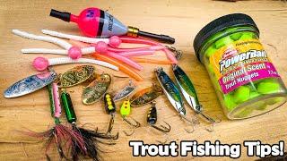How To Set up & Fish For Trout EVERYTHING You Need To Know