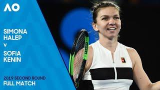 Simona Halep v Sofia Kenin Full Match  Australian Open 2019 Second Round