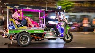 Tuk-Tuk Race In The Streets of Bangkok - Thailand Vlog  Mike Abroad