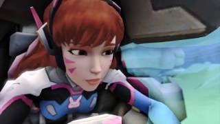 DVA Gets Stuck Overwatch Animation