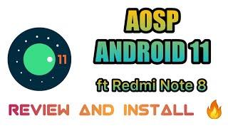 Android 11 - First Custom ROM for Redmi Note 88T Unified  REVIEW & INSTALL