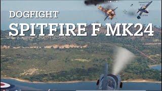 WT  Rescue wingman -Spitfire F Mk24 dogfight #warthunder #wt #dogfight #short #collateraldamage