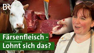 Färsenfleisch - Besonderes Fleisch von jungen Kühen?  Rindfleisch  Unser Land  BR