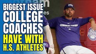 The BIGGEST Issue With HIGH SCHOOL Baseball Players And How To Fix It