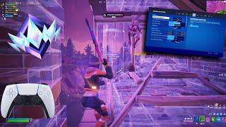 PS5 Unreal Ranked Reload Gameplay 4K 120FPS + Best AIMBOT Controller Settings Fortnite Season 4