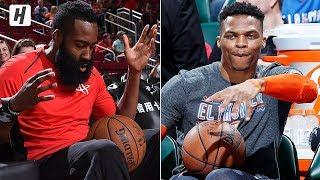 Russell Westbrook & James Harden BEST Pregame Dances