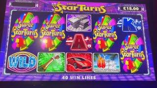 Arcade £500’s Session.Rainbow Riches FreespinsPots of GoldMidnight MagicSuper Star Turns&More..
