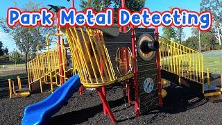 Park Metal Detecting  Cant Believe What I Found in a Playground