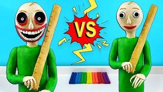 Scary BALDY Evil form ► the hero of the game Baldis Basics.exe. We sculpt figures from plasticine