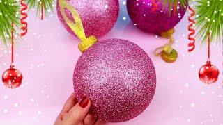  Новогодняя игрушка ЗА 1 МИНУТУ  DIY Christmas decorations