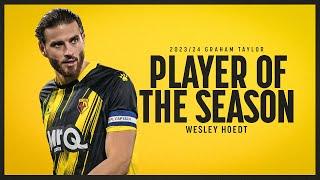 Crunching Tackles Diagonals & THAT Stunning Strike   Wesley Hoedt 202324 Player Of The Season
