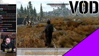 Skyrim but if Doug says Dragon 10 dragons spawn VOD