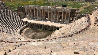 Hierapolis Antique Theater Turkey Pamukkale