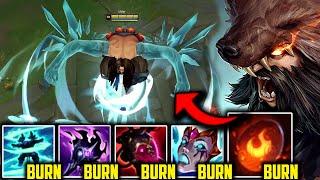 UDYR 5x BURN INSTA MELT How to Play Udyr & Carry with MAX BURN Season 14 - League of Legends