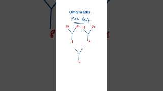 #omgmaths #math #reasoning #mathshorts #mathtrick #mathpuzzle #youtube #trending #youtubeshorts