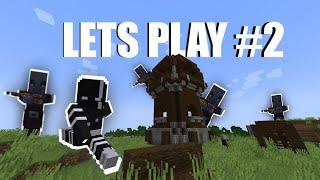 Raiding The Pillager Tower  Minecraft Lets Play Part 2 