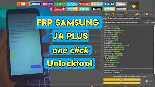 Bypass frp samsung j4 plus via unlocktool  one click