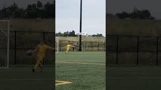 Side volley #gk #soccer #side #bolley