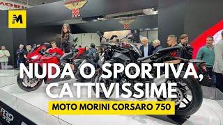 Moto Morini Corsaro 750 e Corsaro Sport a EICMA 2023 ENGLISH SUB