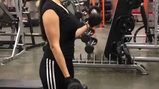 lana rose hotty in gym ??