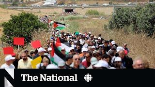 Palestinians mark Nakba Day drawing parallels to war in Gaza