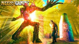 GIANT TREE BOSS Battle - Valheim