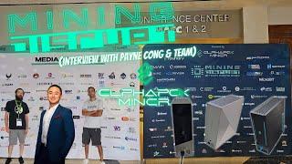 Mining Hardware Update - Mining Disrupt 2024 - Elphapex Team Wide Angle Interview With SerpentXTech