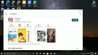 How to download instagram in pc  2 ways to download instagram in pc  instagram in pc