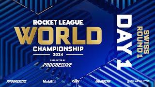 Rocket League World Championship 2024  Day 1  Swiss Round 1