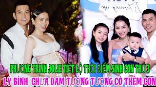 Phương Trinh Jolie hé lộ thời dự sinh con thứ 3 Lý Bình chưa dám tưởng tượng có thêm con